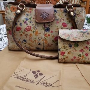 Patricia Nash Leather Handbag